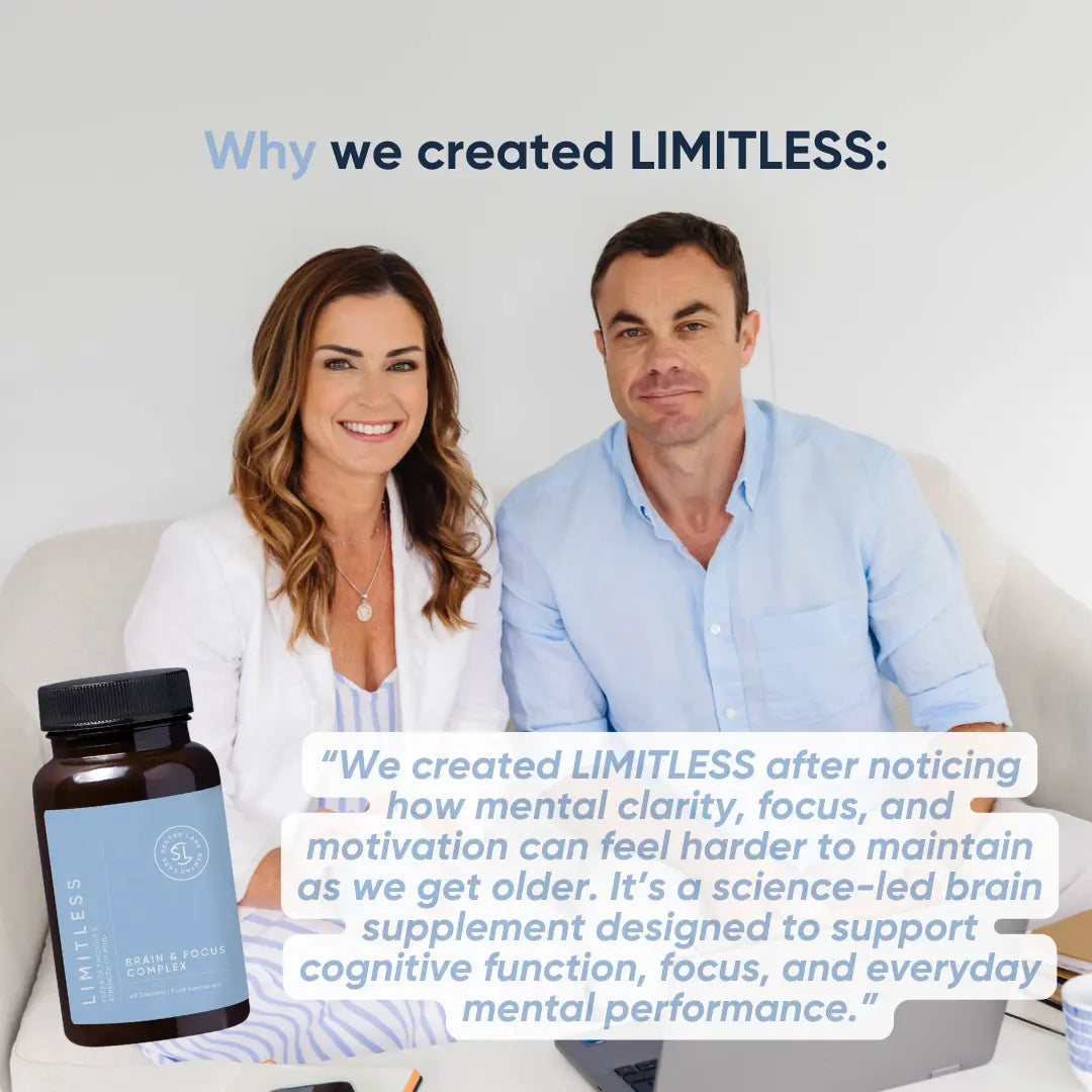 LIMITLESS Brain Health with Lion's Mane and Citicoline (60 Capsules) SentroLabs