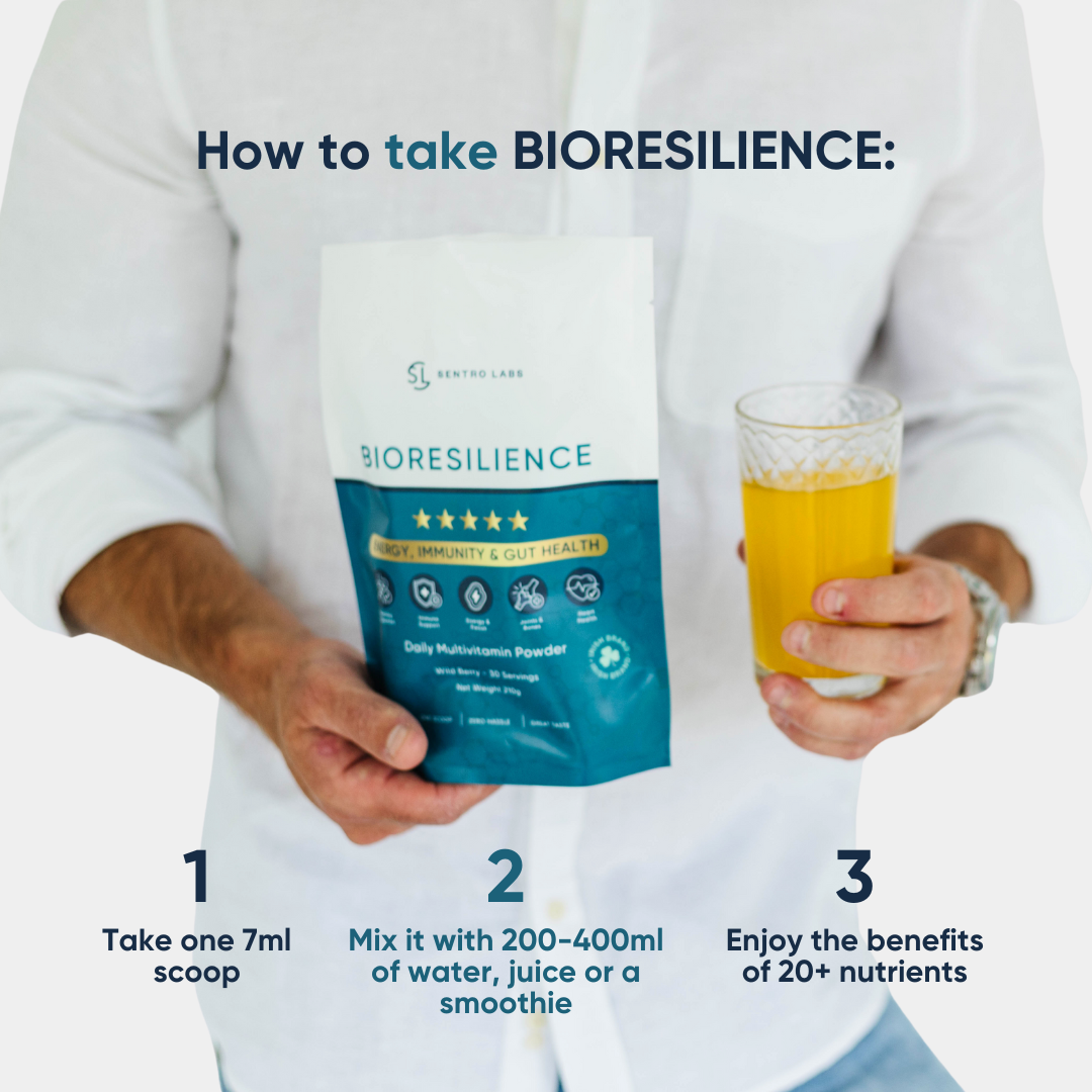 Advanced Multivitamin Powder. Energy, Immunity & Wellbeing (30 servings) SentroLabs