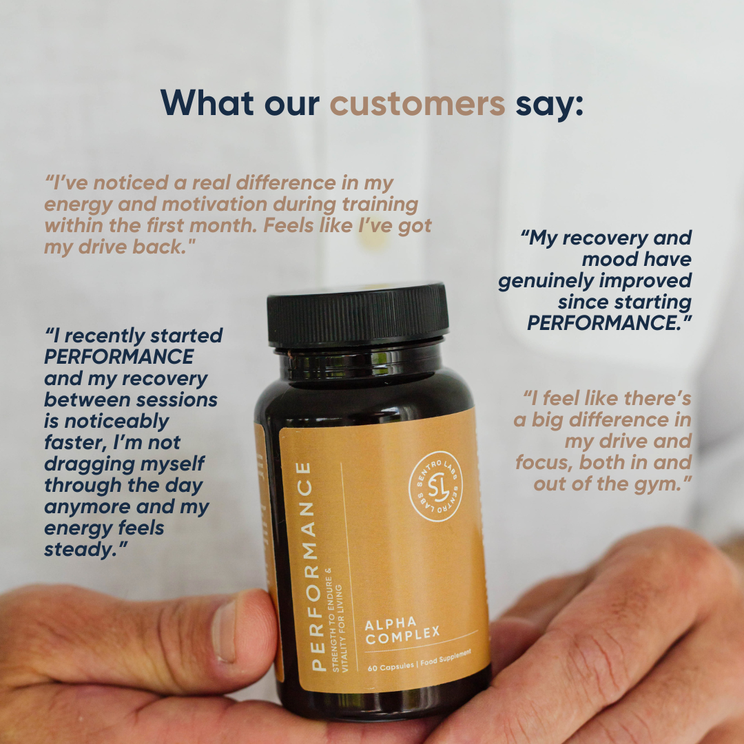 Natural Testosterone Booster with Maca Root (60 Capsules)