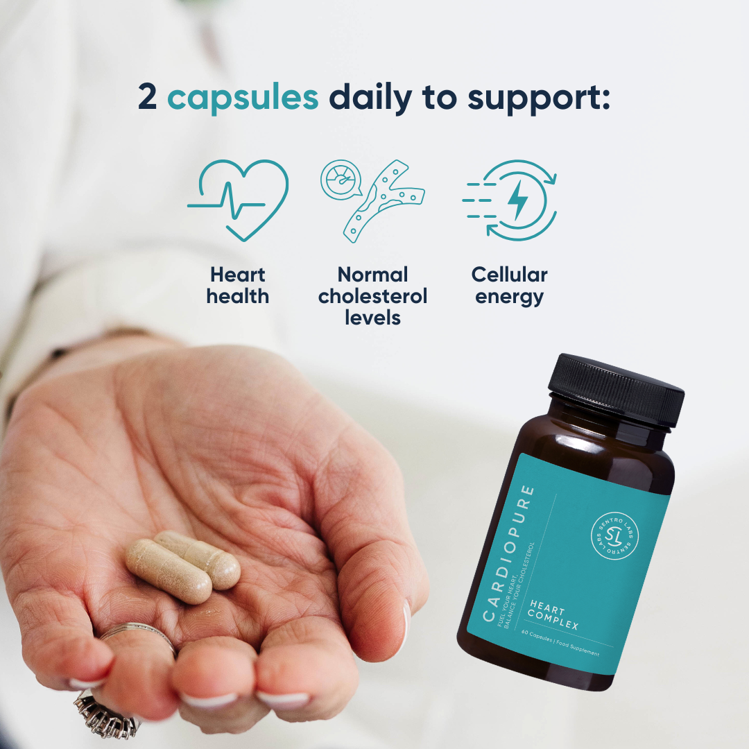 CARDIOPURE Advanced Heart and Cholesterol Support with CoQ10