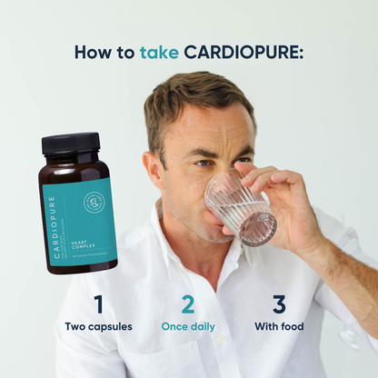 CARDIOPURE Advanced Heart and Cholesterol Support with CoQ10