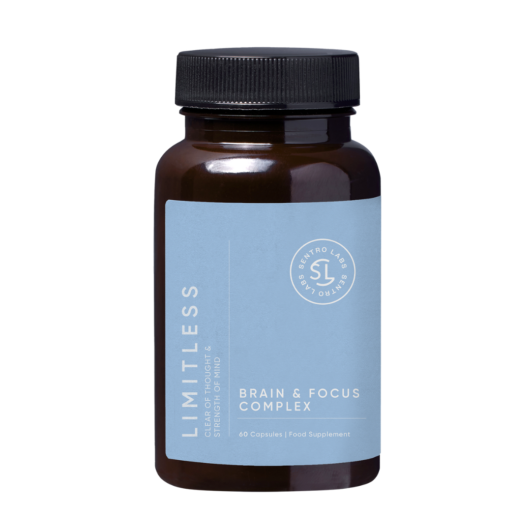 LIMITLESS Brain Health with Lion's Mane and Citicoline (60 Capsules)