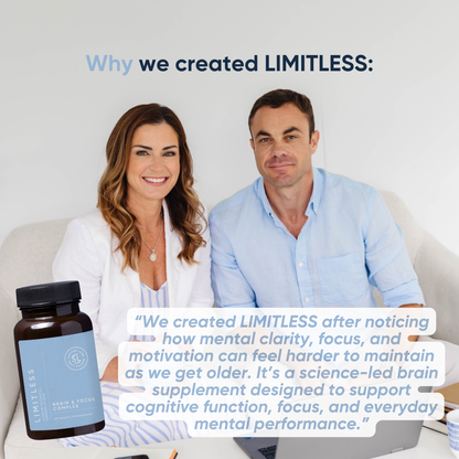 LIMITLESS Brain Health with Lion's Mane and Citicoline (60 Capsules)