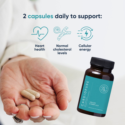 CARDIOPURE Advanced Heart and Cholesterol Support with CoQ10