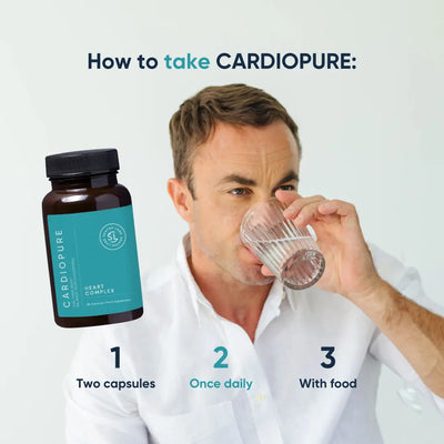 CARDIOPURE Advanced Heart and Cholesterol Support with CoQ10 SentroLabs