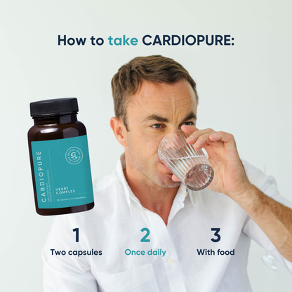 CARDIOPURE Advanced Heart and Cholesterol Support with CoQ10