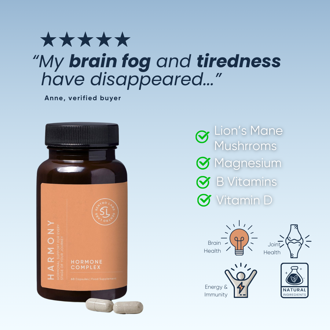 HARMONY Meno & Peri Support, Lion's Mane Mushrooms