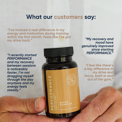 Natural Testosterone Booster with Maca Root (60 Capsules)